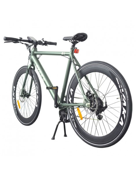 AVAKA R1 Bicicletta elettrica 250W Motore Batteria 9Ah - Verde militare opaco Offerta