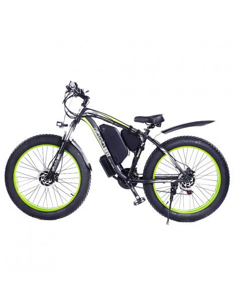 GOGOBEST GF700 26*4.0 Pneumatici Grassi Mountain Bike Elettrica 1000W Motore Brushless 48V 17 5Ah Batteria – Verde Economico