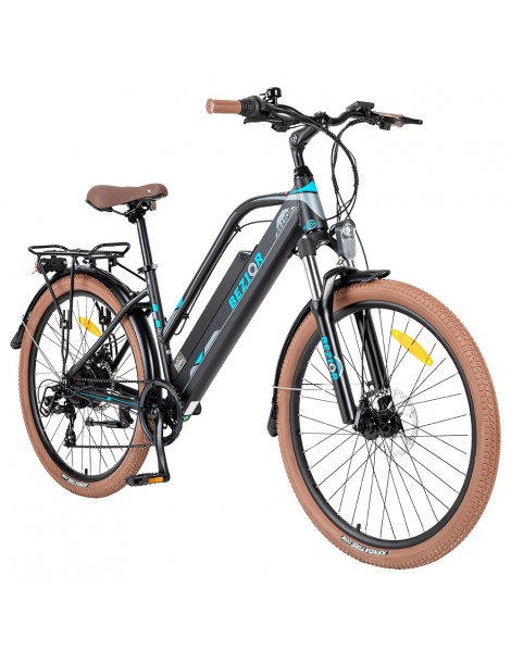 Bezior M2 Pro Ciclomotore elettrico 500W Motore 12.5Ah Batteria- Nero In Vendita