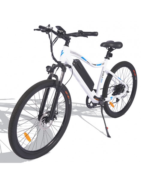 FAFREES F100 26' Bici elettrica 33 KMPH Mountain Ebike Adulti 350 W Motore 48 V 11 6 Ah Batteria rimovibile-Bianco Saldi Di Fabbrica
