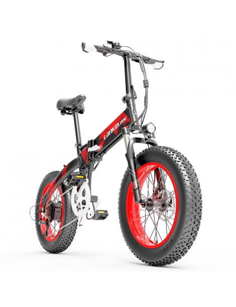 LANKELEISI X2000PLUS 10.4Ah 48V 1000W Ciclomotore Elettrico Bici Pieghevole 2025