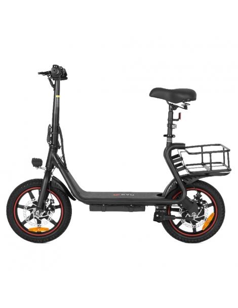 DYU C4 Scooter elettrico motore 250W batteria 36V 10AH - Nero Italy