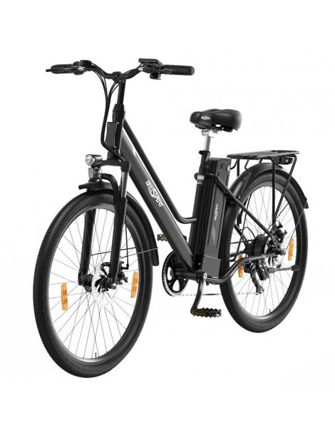ONESPORT OT18-3 Bicicletta elettrica City pneumatici da 26*2.35 pollici motore da 250W batteria da 36V 14.4Ah - Nero Nuovo