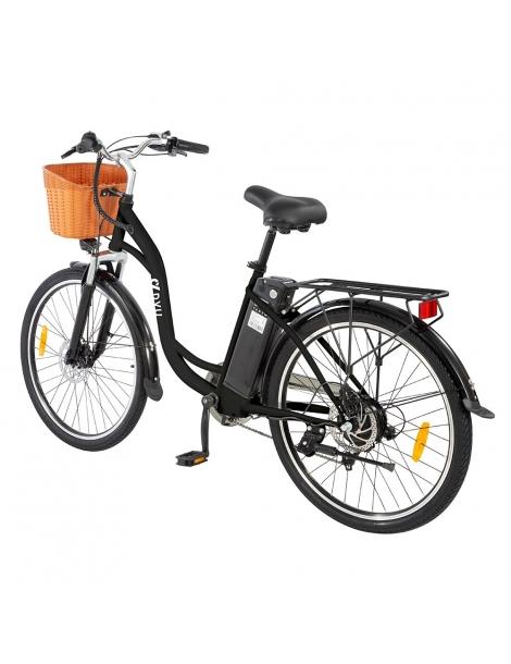 DYU C6 Bicicletta elettrica motore da 350W batteria da 12 5AH - Nero Qualità