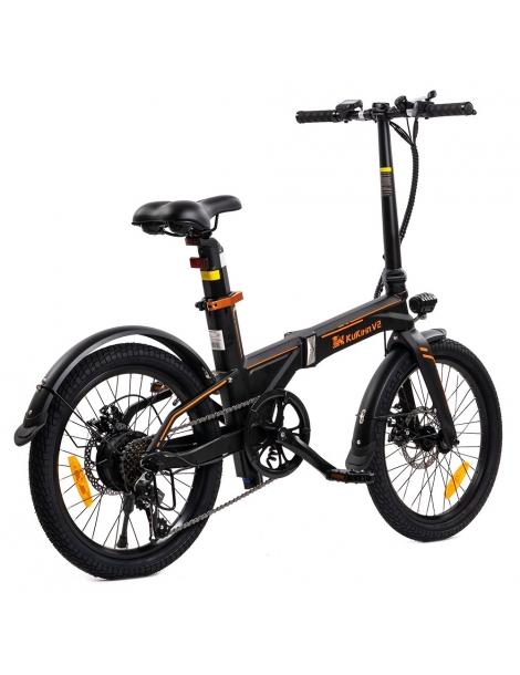 KuKirin V2 Bici Elettrica Pieghevole da Città Pneumatici da 20'' Batteria rimovibile da 36V 7.5Ah Motore da 430W 25km/h Qualità Garantita