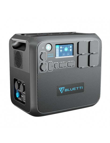BLUETTI AC200MAX 2048Wh/2200W Stazione di Energia Solare Portatile Espandibile Batteria LifePo4 fino a 8192Wh 4400W Sconto