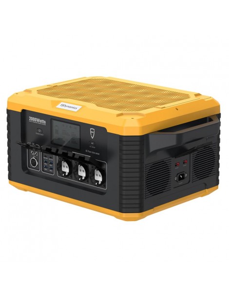 Fjdynamics Powersec MP2000 2264W/2000W Generatore Solare Portatile A Centrale Elettrica Pacco Batterie Rimovibile 12 Uscite Latest fashion