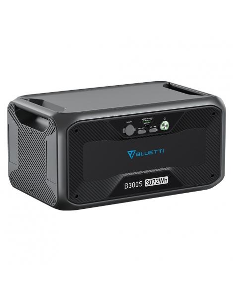 BLUETTI B300S 3072Wh Modulo batteria di espansione celle LiFePO4 regolatore di carica MPPT ingresso 1000W 3 uscite Acquista Ora
