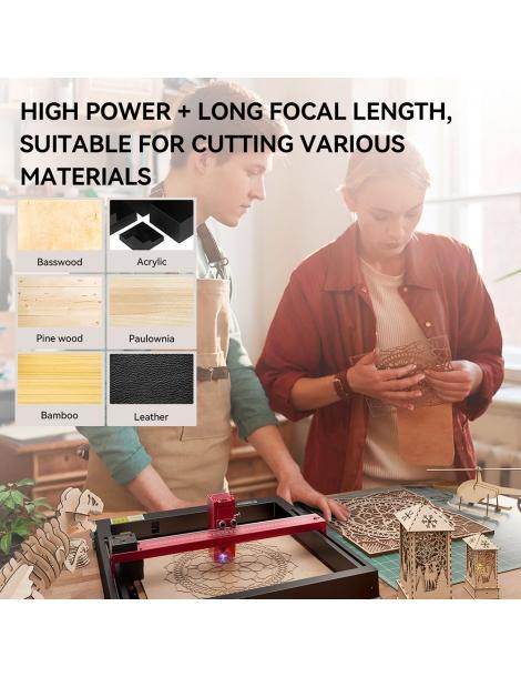 ATOMSTACK A12 PRO 12W Taglierina per incisione laser messa a fuoco fissa precisione di incisione 0 02 mm Shopping Online