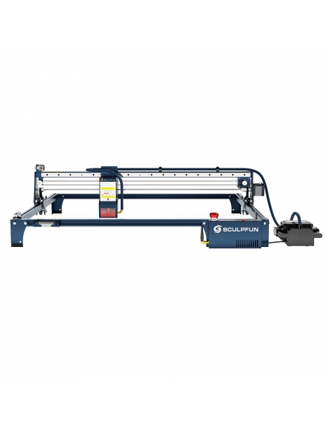SCULPFUN S30 Ultra 33W Taglierina per incisioni laser Air Assist automatico 0.08x0.10mm Focus laser 600*600mm - EU Plug Online