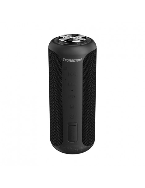 Tronsmart T6 Plus Edizione aggiornata Altoparlante portatile Bluetooth 5.0 con potenza fino a 40W Suono a 360° IPX6 NFC - Nero 2025