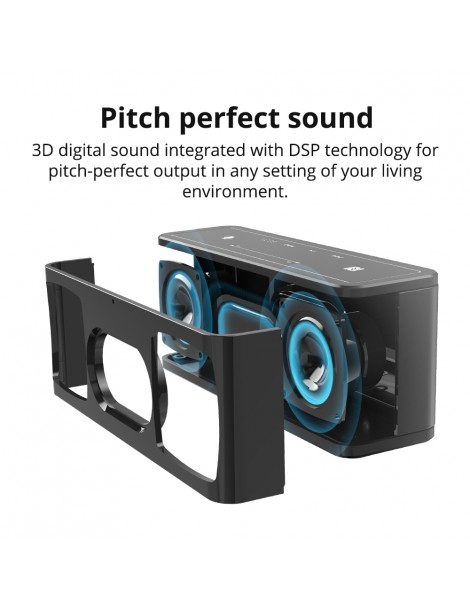 Tronsmart Element Mega SoundPulse™ Altoparlante Bluetooth 5.0 con uscita fino a 40W suono digitale 3D controllo touch - Nero Consegna Veloce
