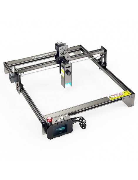 Taglierina per Incisione Laser ATOMSTACK S10 Pro 10W Potenza Macchina 50W Messa a Fuoco Fissa Spot Compresso 0 08x0 06mm Promozione Limitata