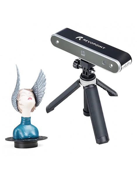 Revopoint POP 2 Scanner 3D di precisione con accuratezza di 0 1 mm Proiettore e telecamere IR aggiornati 150 - 400 mm Economico