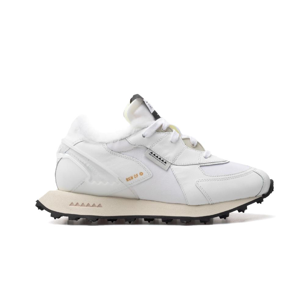 RUN OF Artic SH sneakers in pelle shearling e nylon web ufficiale Shopping Online