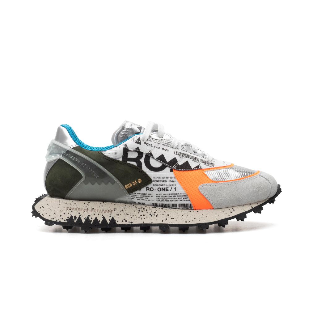 RUN OF Ro1 Jet sneakers uomo in pelle scamosciata e nylon | sito ufficiale RUN OF Vendita
