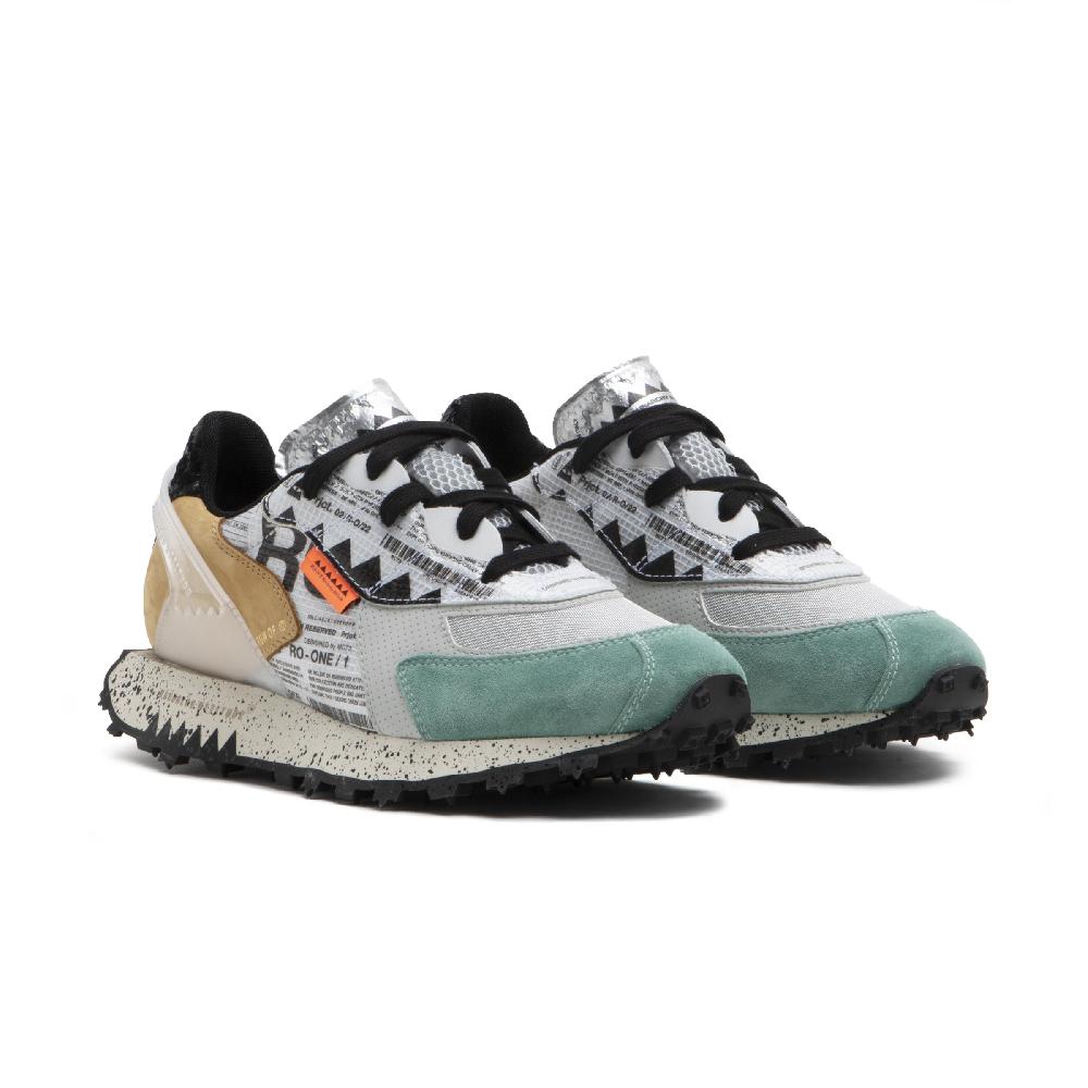 RUN OF Ro1 Core sneakers in pelle nylon pelle scamosciata e rete Promozione