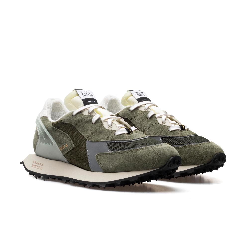RUN OF Military sneakers uomo in pelle scamosciata e nylon | sito ufficiale RUN OF Affare Del Giorno