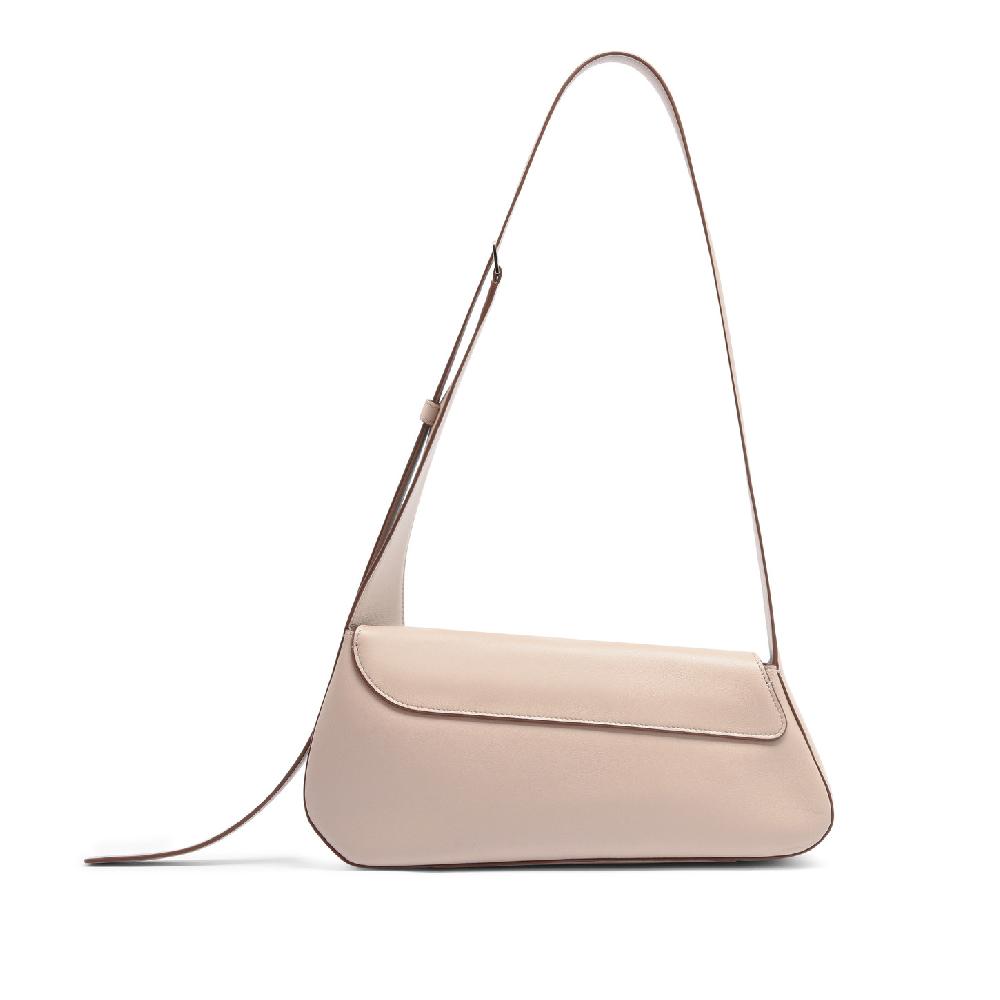 Santoni Borsa ThePluto in pelle beige Qualità Garantita