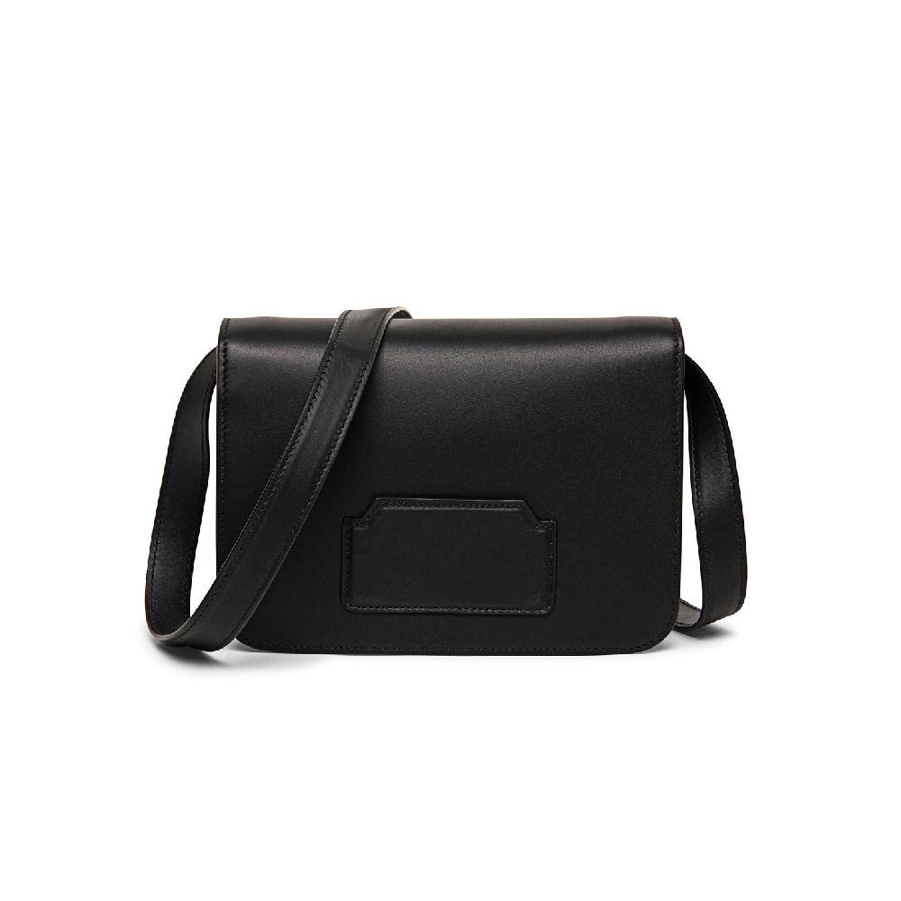 Santoni Borsa a tracolla in pelle nera Flash Sale
