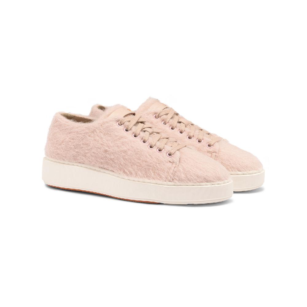 Santoni Sneaker da donna in lana rosa Soddisfazione Garantita