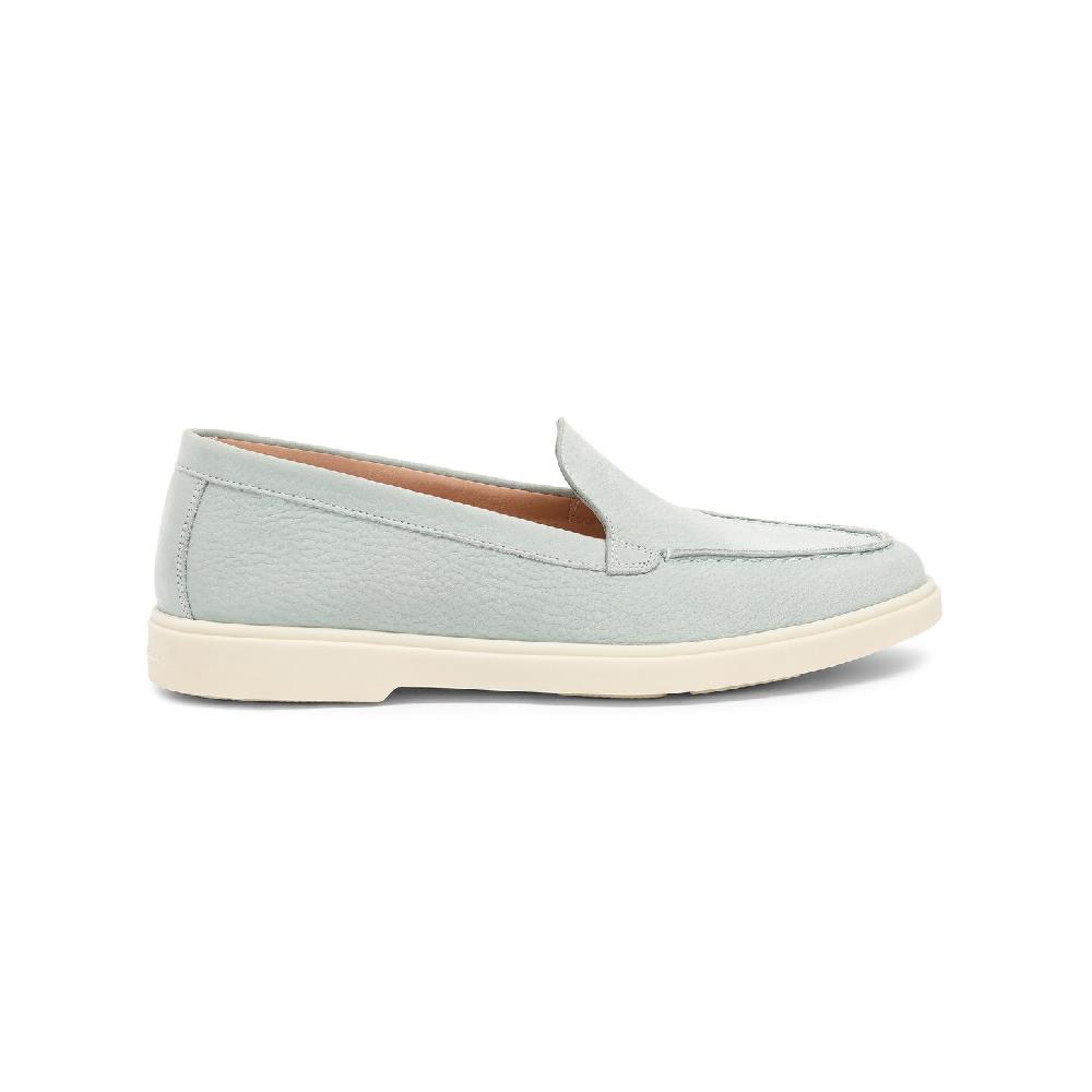Santoni Mocassino da donna in nabuk azzurro Fino Al -60%