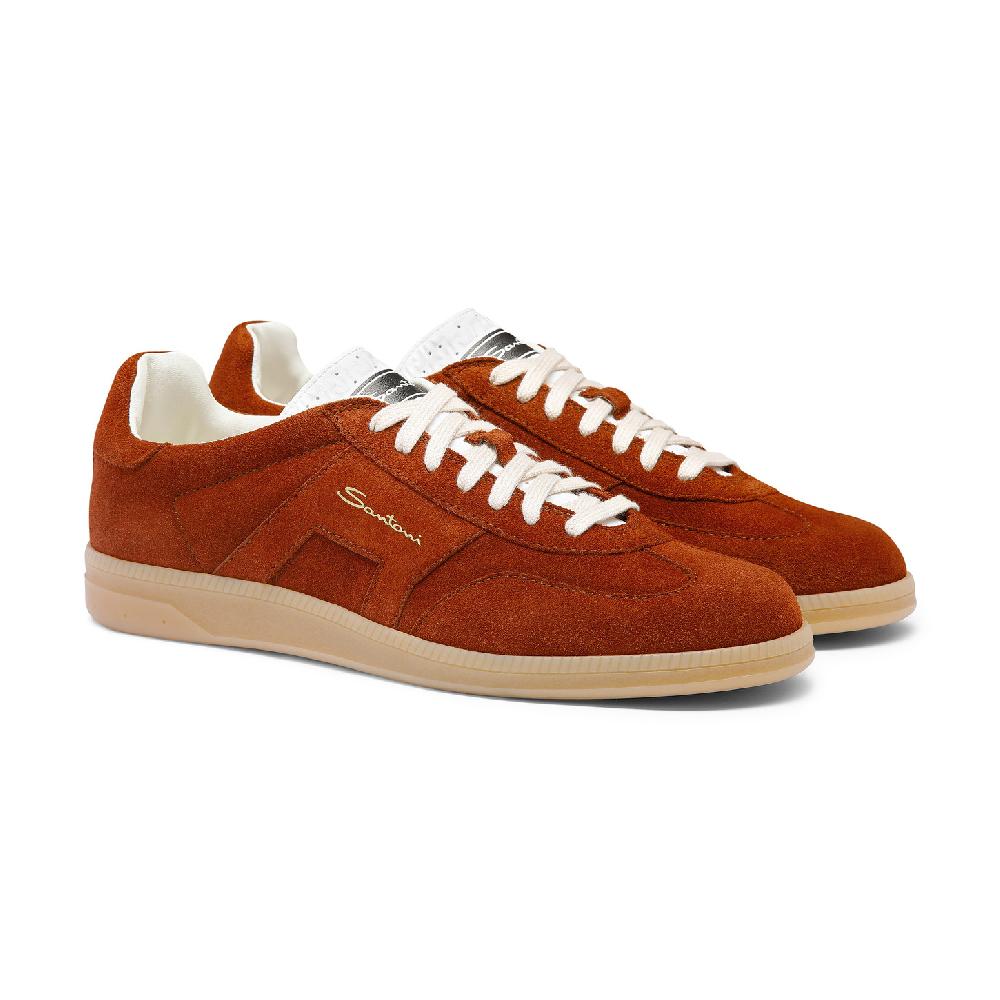 Santoni Sneaker DBS Oly da uomo in suede marrone Only for today