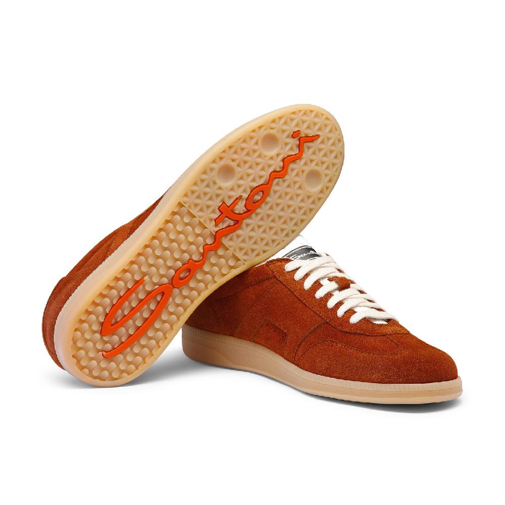 Santoni Sneaker DBS Oly da uomo in suede marrone Only for today