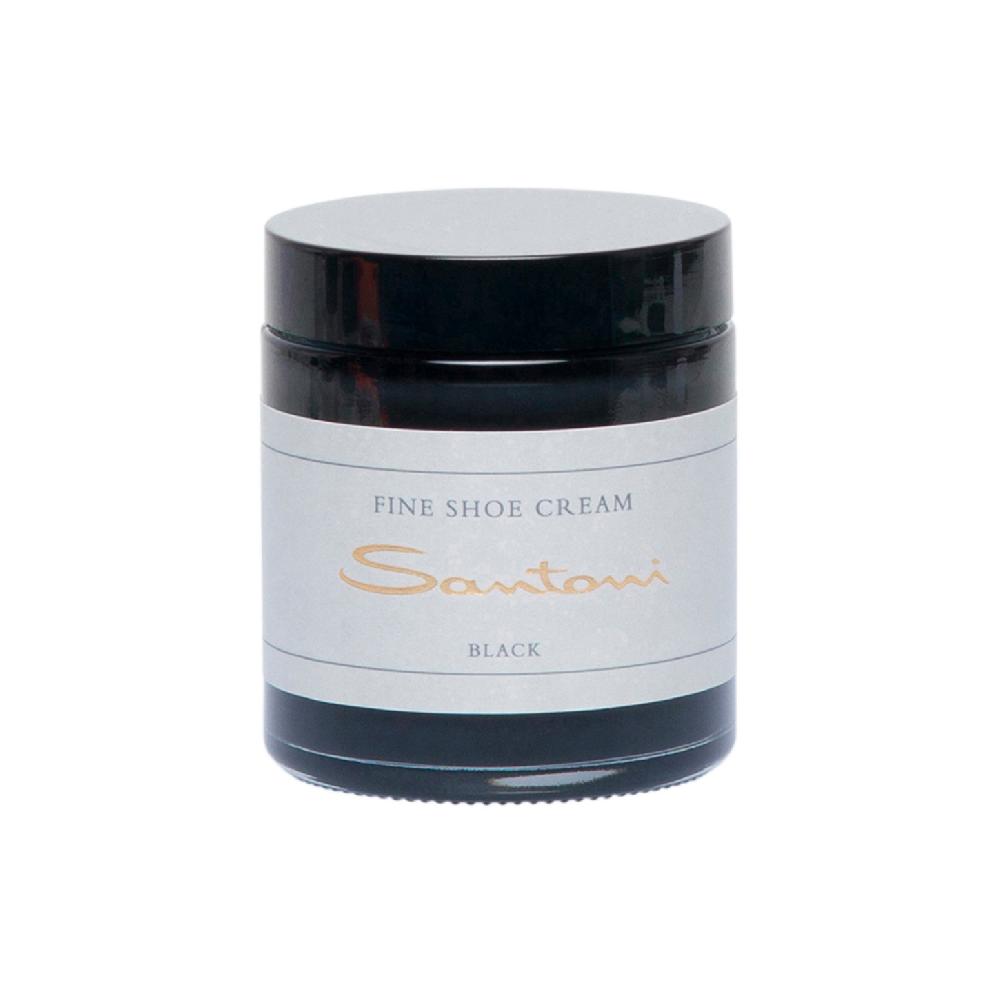 Santoni Kit shoe care con crema per scarpe e panno per lucidatura Vendite Flash
