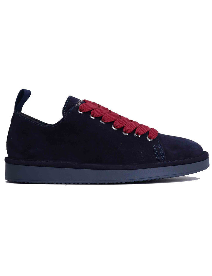 Spatarella Sneakers uomo in camoscio blu Qualità Garantita