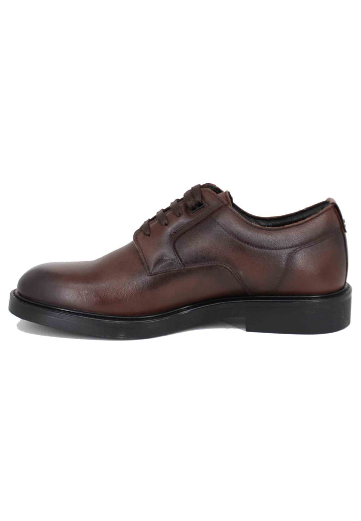 Spatarella Stringate uomo in pelle marrone Online