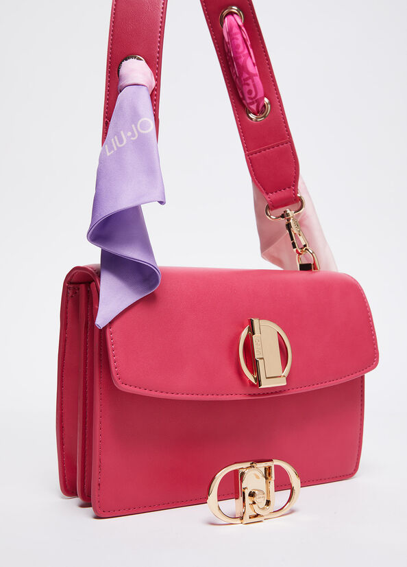 Spatarella Borse donna a tracolla in ecopelle fucsia Fino Al -60%