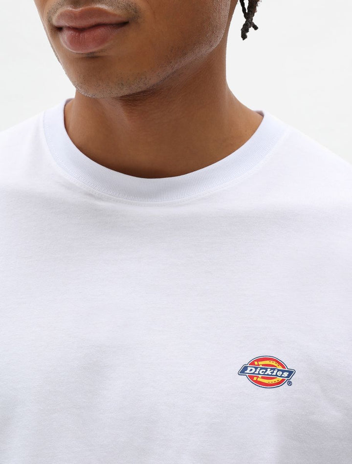 Spatarella T-shirt uomo Mapleton in cotone bianco dk0a4xdb-whx In Vendita