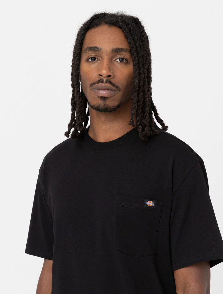 Spatarella T-shirt uomo Luray in cotone nero dk0a4yfc-blk Hotsell