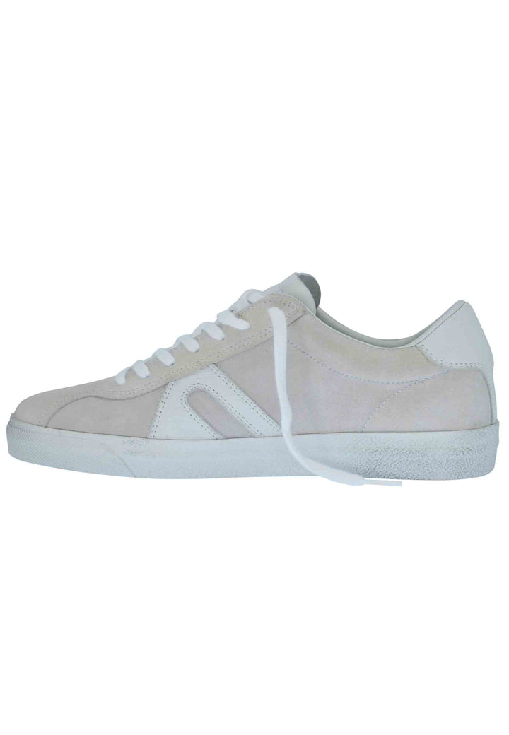 Spatarella Sneakers uomo in camoscio off white Consegna Veloce