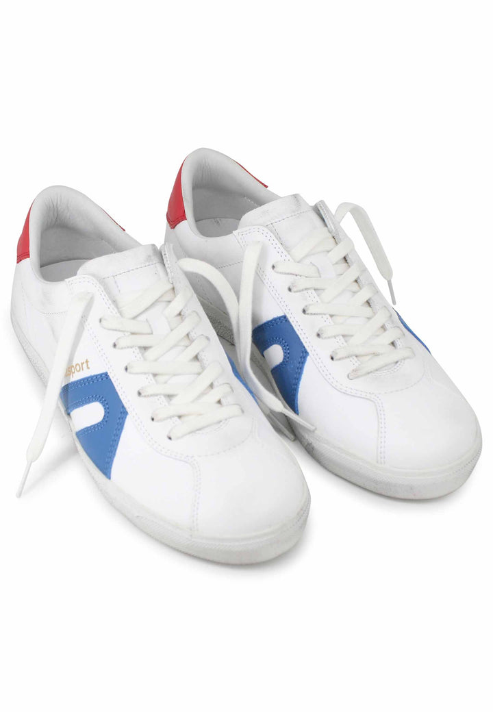 Spatarella Sneakers uomo in pelle bianca Shopping Online