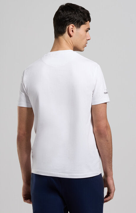Spatarella T-shirt uomo girocollo in jersey bianco bmt0162-1000 Acquista Ora