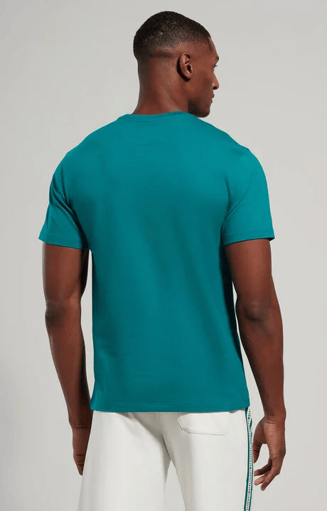 Spatarella T-shirt uomo girocollo in jersey verde pbmt0073-4000 Promozione Limitata
