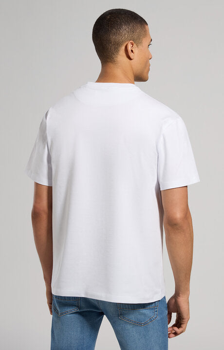 Spatarella T-shirt uomo girocollo in jersey bianco pbmt0073-1000 Solo un giorno rimasto