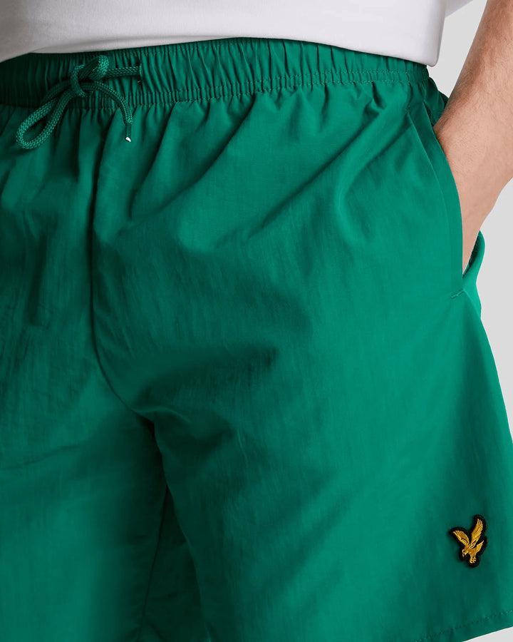 Spatarella Costumi uomo in tessuto verde Vendite Flash