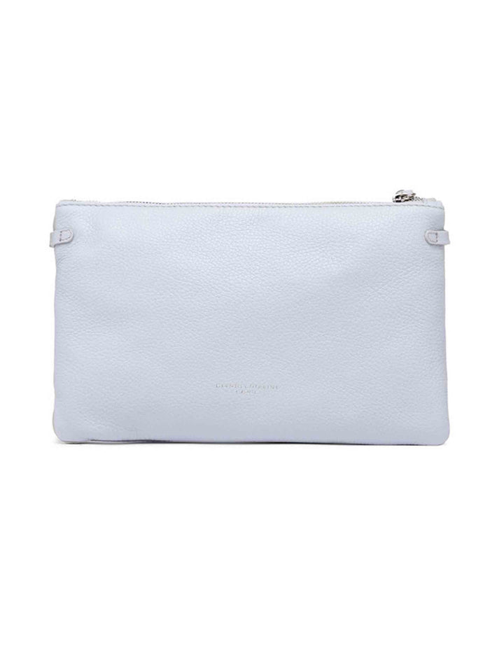 Spatarella Borse donna pochette Hermy in pelle acqua con manico a bracciale e tracolla in pelle Offerte