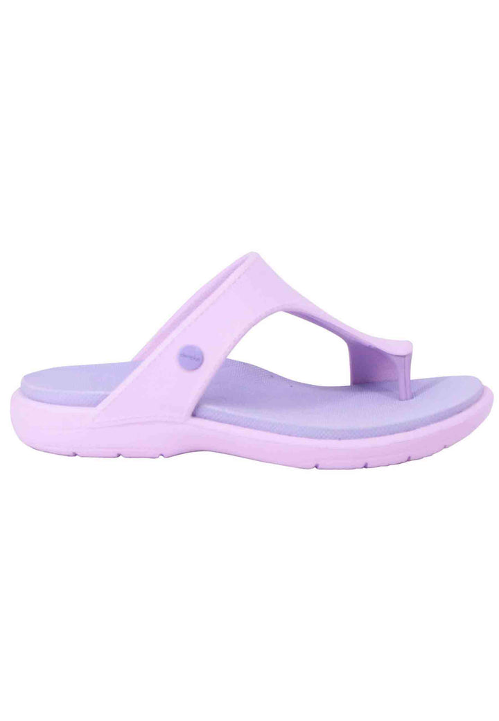 Spatarella Sandali infradito donna in gomma lilla Promozione