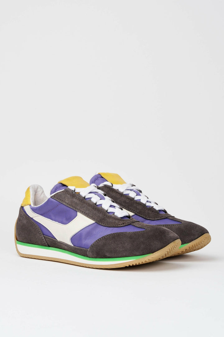 Spatarella Sneakers uomo Trainer '74 in camoscio moro e tessuto 004 Promozione Limitata