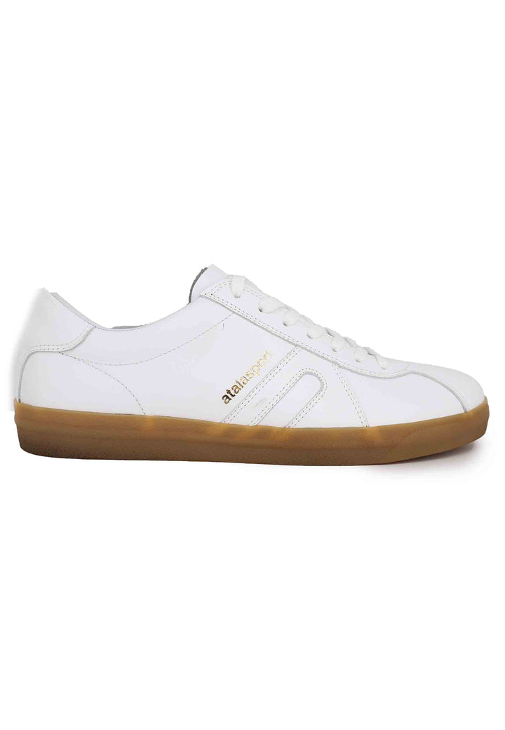 Spatarella Sneakers uomo in pelle bianca Spedizione Gratuita