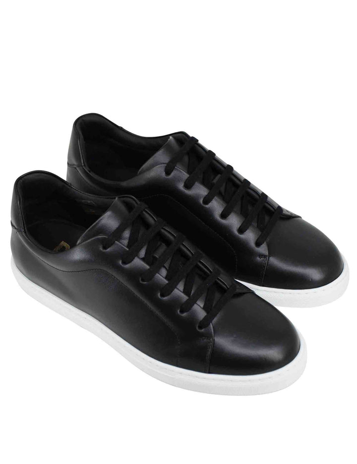 Spatarella Sneakers uomo Foro italico in pelle nera Acquista Ora