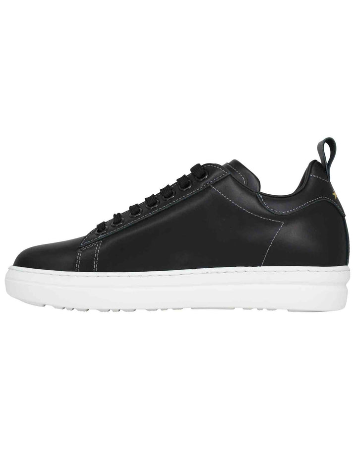 Spatarella Sneakers uomo Court classic in pelle nera Shopping Online