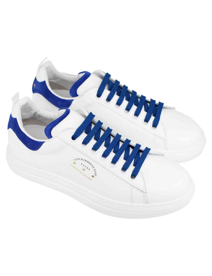 Spatarella Sneakers uomo Court classic in pelle bianca Nuovo