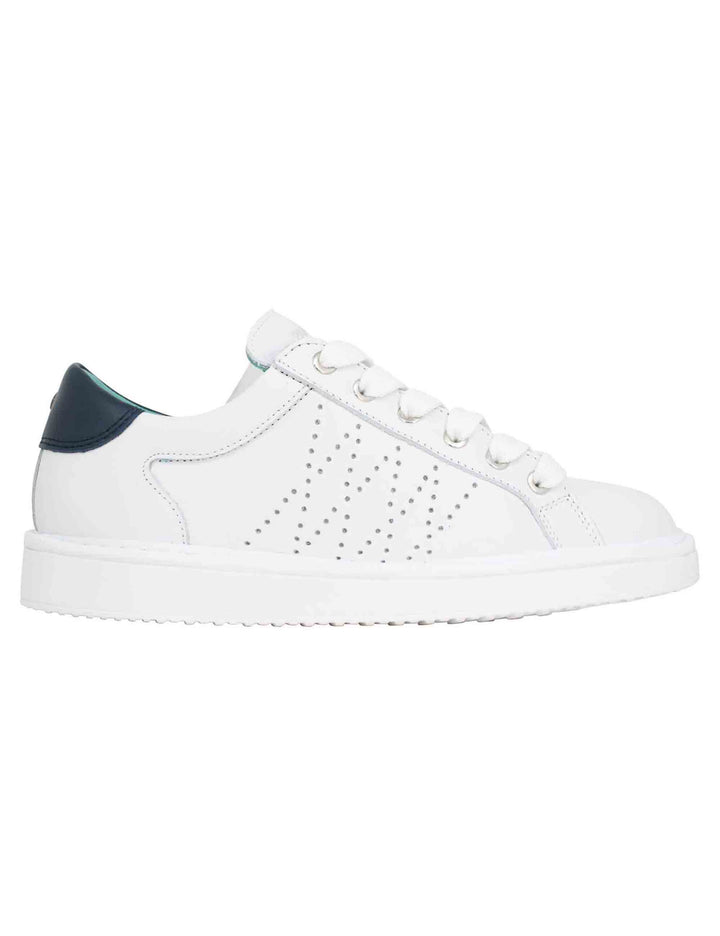 Spatarella Sneakers uomo in pelle bianca Promozione