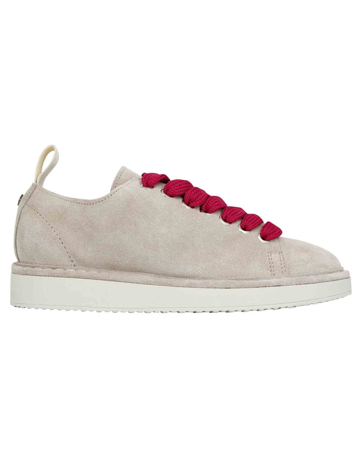 Spatarella Sneakers donna in camoscio grigio Pezzi Unici