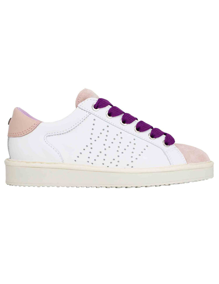Spatarella Sneakers donna in pelle bianca Soddisfazione Garantita